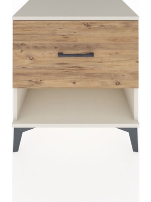 Hyperion Komodin Tek Çekmeceli 60X44X64 Aytaşı-Çam