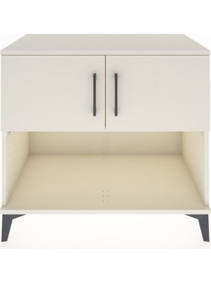 Hyperion Şifonyer Tek Raflı 2 Kapaklı 88X44X80 Aytaşı-Aytaşı