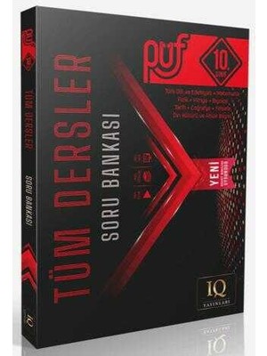 Iq Yayınları 10. Sınıf Tüm Dersler Soru Bankası