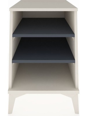 Kronos Komodin 2 Raflı 44X59X64 Aytaşı-Antrasit