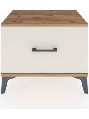 Hyperion Komodin Tek Çekmeceli 60X44X48 Çam-Aytaşı