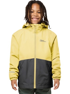 Jack Wolfskin Frozen Palace Rds Kadın Sarı Outdoor Ceketi