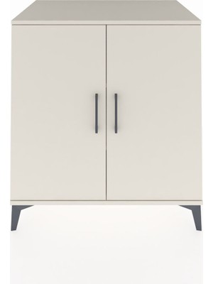Kronos Şifonyer 2 Raflı 2 Kapaklı 88X59X96 Aytaşı-Aytaşı