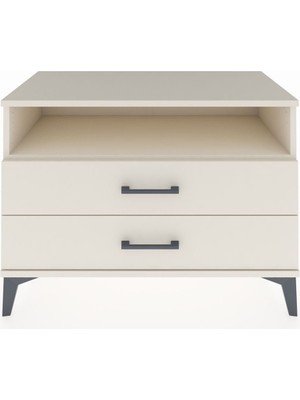 Hyperion Şifonyer Tek Raflı 2 Çekmeceli 88X44X64 Aytaşı-Aytaşı