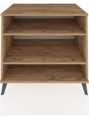 Kronos Şifonyer 2 Raflı 88X59X80 Çam-Çam