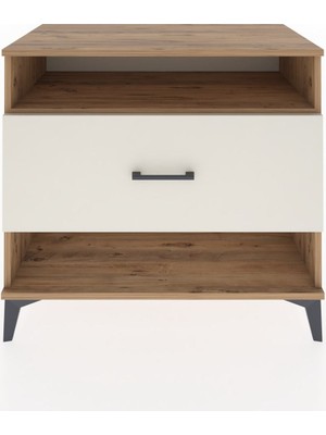 Hyperion Şifonyer Tek Raflı Tek Çekmeceli 88X44X80 Çam-Aytaşı