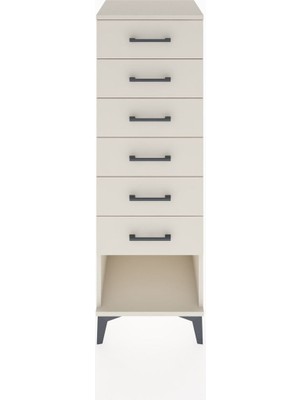 Hyperion Dolap 6 Çekmeceli 44X44X134 Aytaşı-Aytaşı