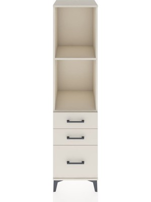 Hyperion Dolap 2 Raflı 3 Çekmeceli 44X44X182 Aytaşı-Aytaşı
