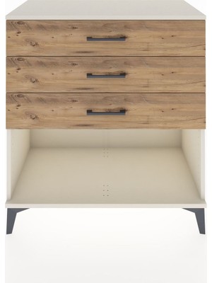 Hyperion Şifonyer 3 Çekmeceli 88X44X96 Aytaşı-Çam