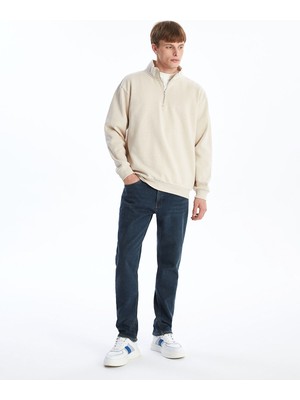 Lc Waikiki Yeni Sezon 779 Regular Fit Içi Polarlı Kışlık Erkek Jean Pantolon