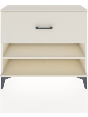 Arges Şifonyer Tek Raflı Tek Çekmeceli 88X30X80 Aytaşı-Aytaşı