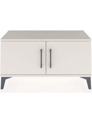 Arges Şifonyer Tek Raflı 2 Kapaklı 88X30X48 Aytaşı-Aytaşı