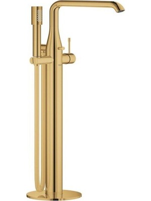 Grohe 25248GL1 Essence Yerden Küvet Bataryası Cool Sunrise Altın