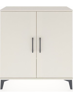 Arges Şifonyer 2 Raflı 2 Kapaklı 88X30X96 Aytaşı-Aytaşı