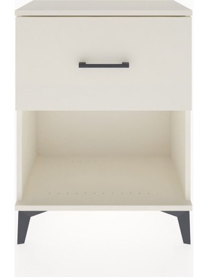 Arges Komodin Tek Çekmeceli 60X30X80 Aytaşı-Aytaşı