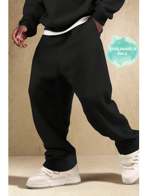 Baggy Bol Kalıp; Ister Jogger Paça Ister Bol Düz Paça Içten Lastikli Erkek Kadın