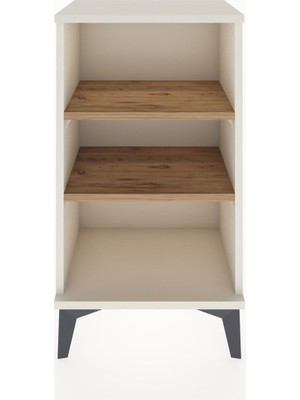 Arges Komodin 2 Raflı 44X30X80 Aytaşı-Çam