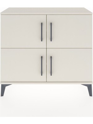 Arges Şifonyer 3 Raflı 4 Kapaklı 88X30X80 Aytaşı-Aytaşı