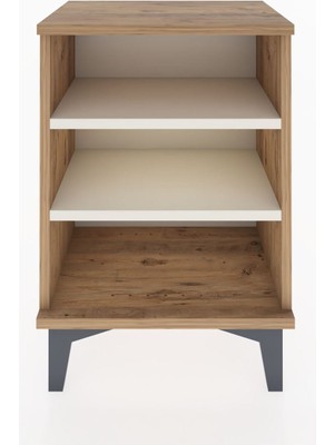 Arges Komodin 2 Raflı 44X30X64 Çam-Aytaşı