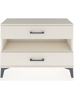 Arges Şifonyer Tek Raflı 2 Çekmeceli 88X30X64 Aytaşı-Aytaşı