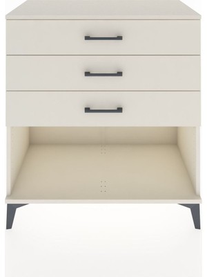 Hyperion Şifonyer 3 Çekmeceli 88X44X96 Aytaşı-Aytaşı