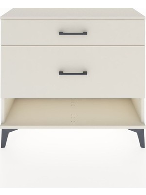 Arges Şifonyer 2 Çekmeceli 88X30X80 Aytaşı-Aytaşı