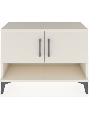 Arges Şifonyer 2 Raflı 2 Kapaklı 88X30X64 Aytaşı-Aytaşı