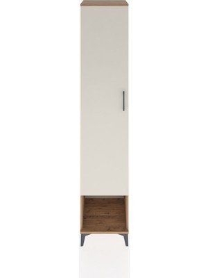 Hyperion Dolap 5 Raflı Tek Kapaklı 44X44X221 Çam-Aytaşı