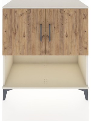 Hyperion Şifonyer 2 Raflı 2 Kapaklı 88X44X96 Aytaşı-Çam