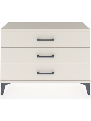 Arges Şifonyer 3 Çekmeceli 88X30X64 Aytaşı-Aytaşı