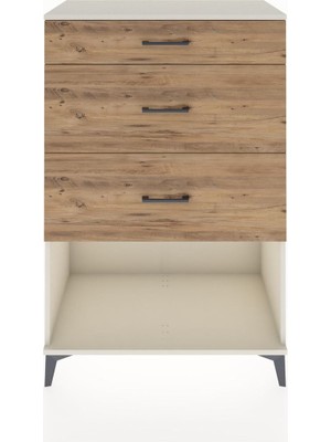 Hyperion Dolap 3 Çekmeceli 88X44X134 Aytaşı-Çam