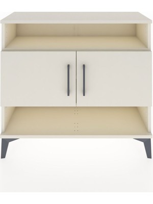 Arges Şifonyer 3 Raflı 2 Kapaklı 88X30X80 Aytaşı-Aytaşı