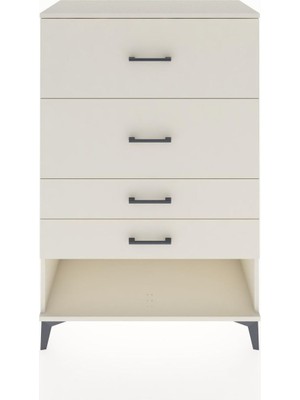 Hyperion Dolap 4 Çekmeceli 88X44X134 Aytaşı-Aytaşı