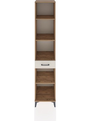 Hyperion Dolap 4 Raflı Tek Çekmeceli 44X44X221 Çam-Aytaşı