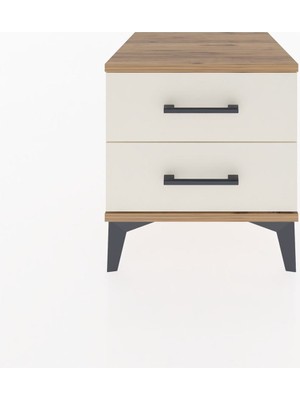 Hyperion Komodin 2 Çekmeceli 44X44X48 Çam-Aytaşı