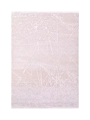 Aren Halı Montale Modern Krem Triko Akrilik Pamuk Tabanlı Makine Halısı