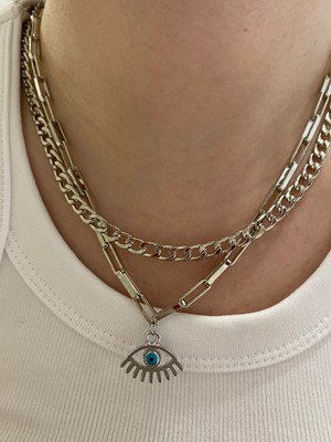 Kadın El Yapımı Tasarım Kolye Seti