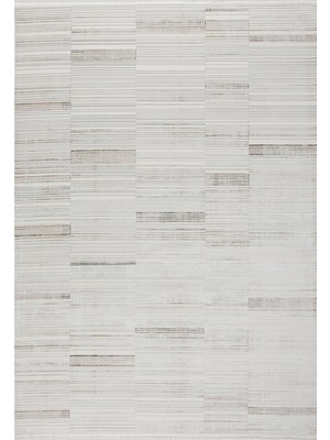 Aren Halı Antrie Modern Krem Polyester Makine Halısı