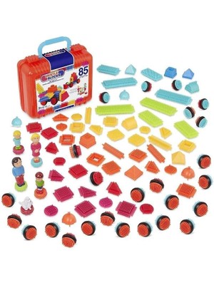 Bristle Blocks Yapı Oyuncakları - Aile - 85 Parça