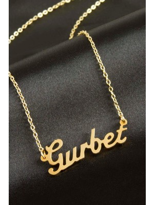 Gurbet Isimli Kolye (Kişiye Özel)