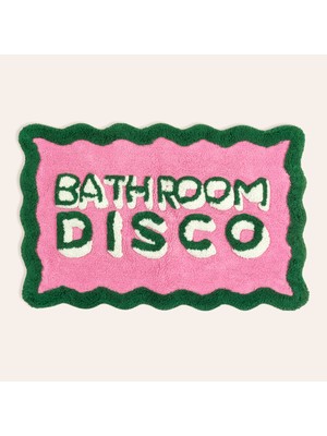 Renkli Pamuk Banyo Paspası 60X90 Cm, Yumuşak ve Rahat Kullanım Için Idealdir