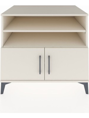 Kronos Şifonyer 3 Raflı 2 Kapaklı 88X59X80 Aytaşı-Aytaşı