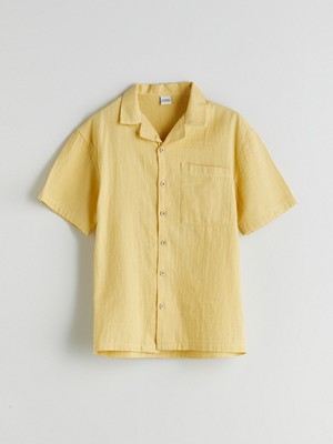 Lc Waikiki Yeni Sezon Basic Kısa Kollu Erkek Çocuk Gömlek