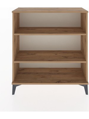 Arges Şifonyer 2 Raflı 88X30X96 Antrasit-Antrasit