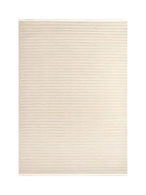 Aren Halı Pedaso Modern Krem Iskandinav Desenli Polyester Makine Halısı