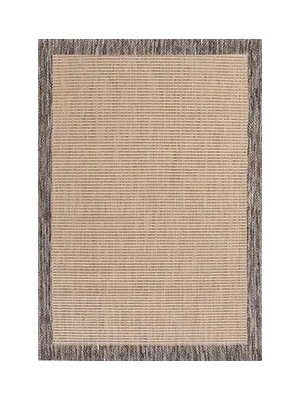 Aren Halı Rosia Modern Krem Pamuk ve Polip Kaydırmaz Taban Makine Halısı