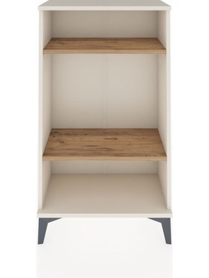 Arges Komodin 2 Raflı 60X30X106 Aytaşı-Çam