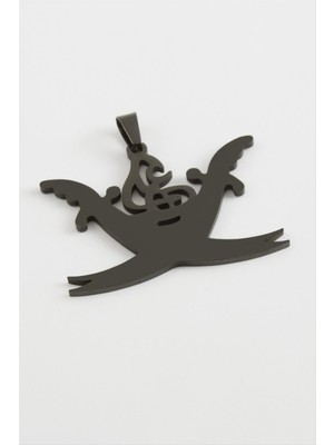 Zülfikar Çelik Kolye Ucu 4,5 cm