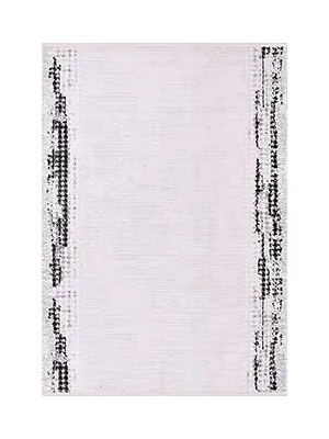 Aren Halı Vergato Modern Beyaz Viskon Akrilik Makine Halısı