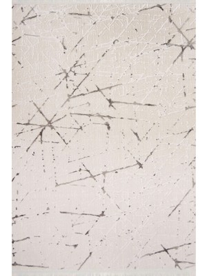 Aren Halı Acton Modern Krem Akrilik Makine Halısı